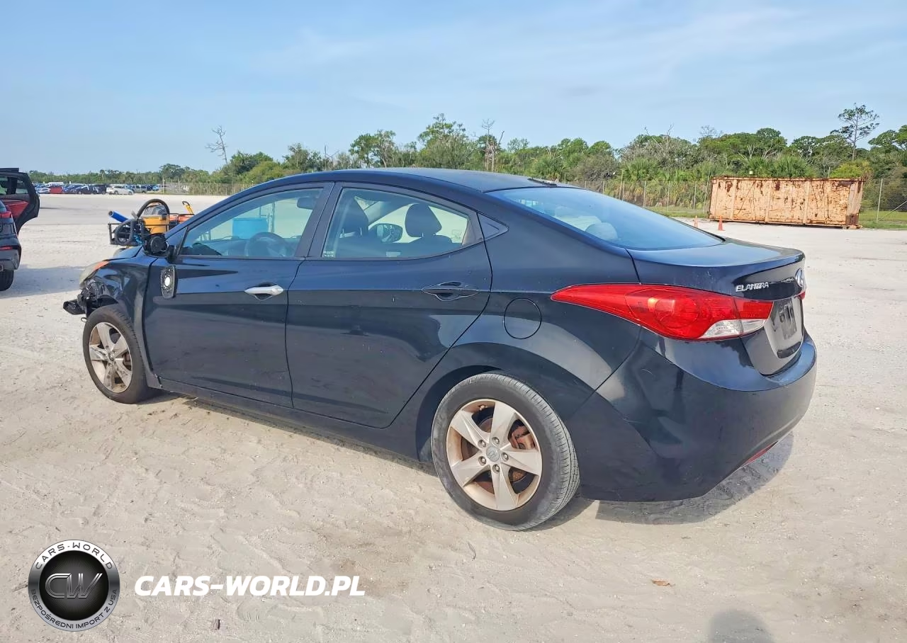 2012 Hyundai Elantra Gls VIN:KMHDH4AE4CU313735 - 2