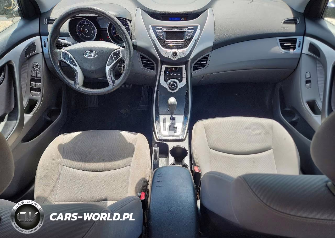 2012 Hyundai Elantra Gls VIN:KMHDH4AE4CU313735 - 8