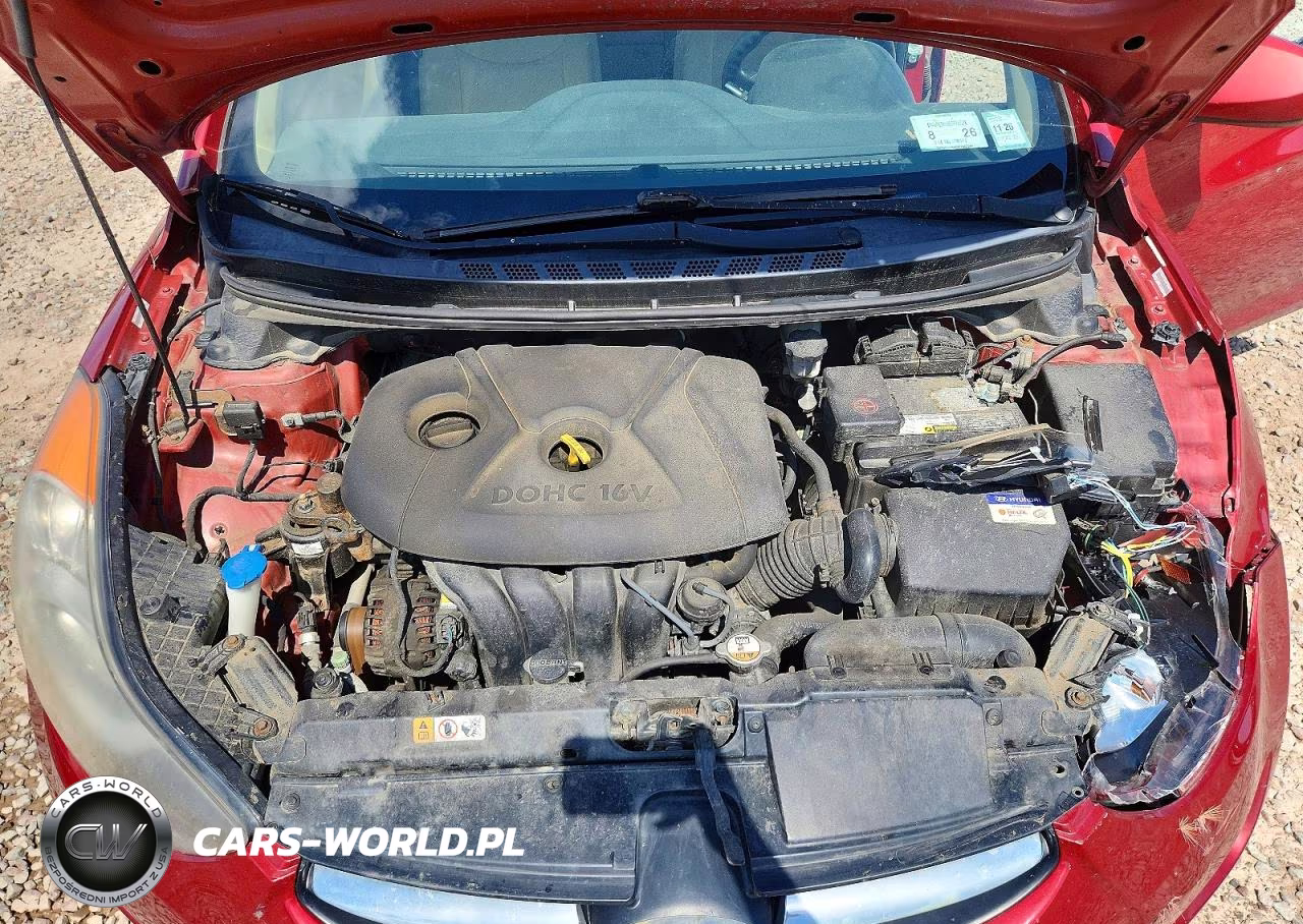 2013 Hyundai Elantra Gls VIN:KMHDH4AE3DU686377 - 11