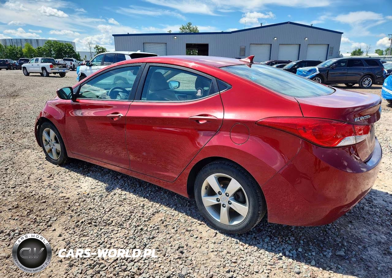 2013 Hyundai Elantra Gls VIN:KMHDH4AE3DU686377 - 2