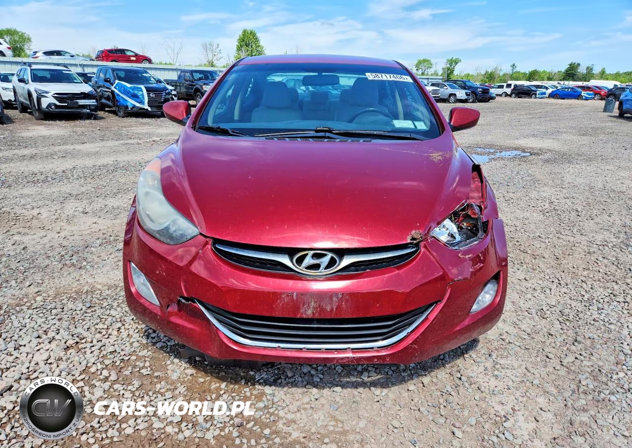 2013 Hyundai Elantra Gls VIN:KMHDH4AE3DU686377 - 5