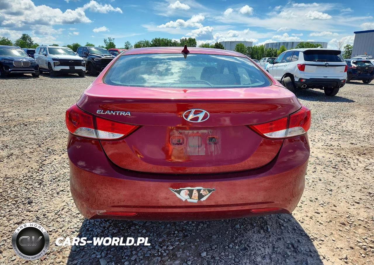 2013 Hyundai Elantra Gls VIN:KMHDH4AE3DU686377 - 6