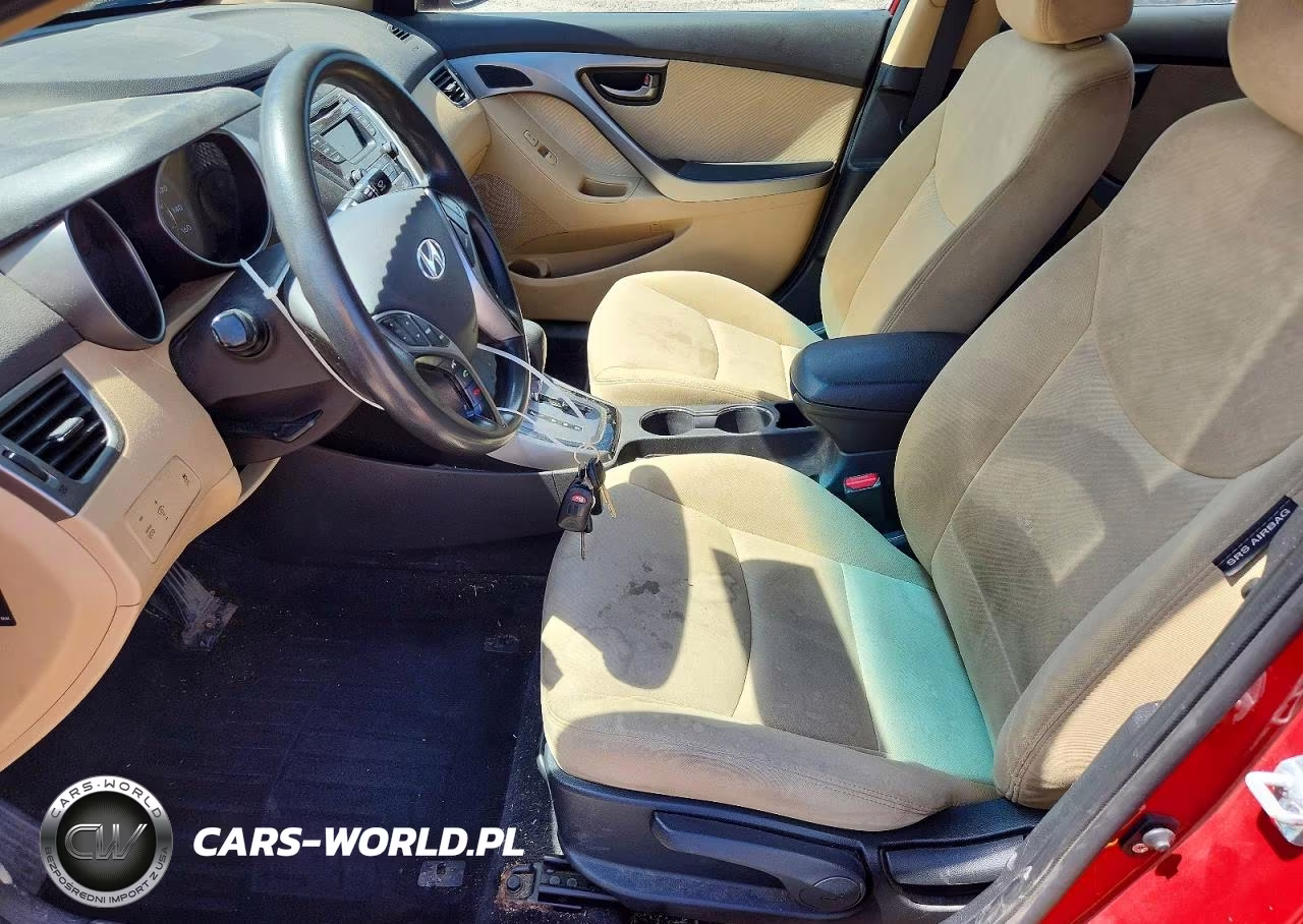 2013 Hyundai Elantra Gls VIN:KMHDH4AE3DU686377 - 7