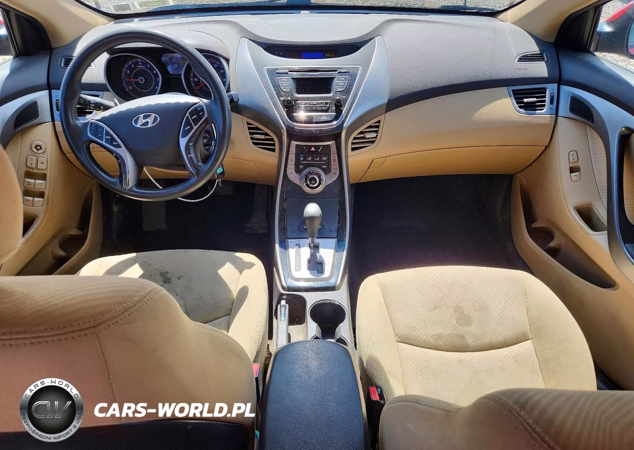 2013 Hyundai Elantra Gls VIN:KMHDH4AE3DU686377 - 8