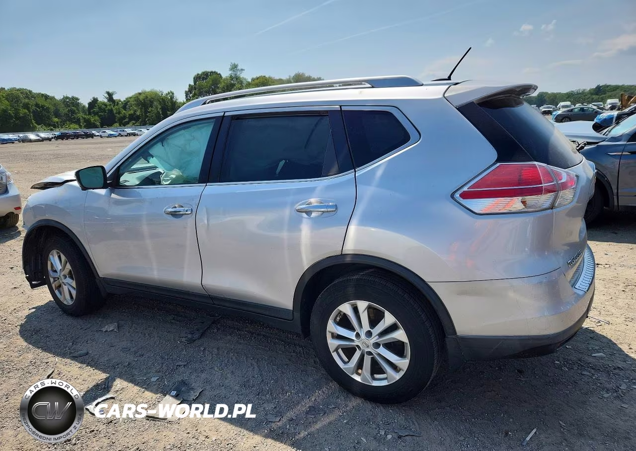 2015 Nissan Rogue Sv VIN:KNMAT2MV9FP515284 - 2