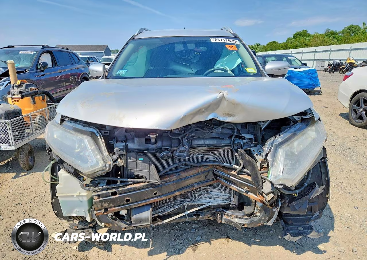 2015 Nissan Rogue Sv VIN:KNMAT2MV9FP515284 - 5