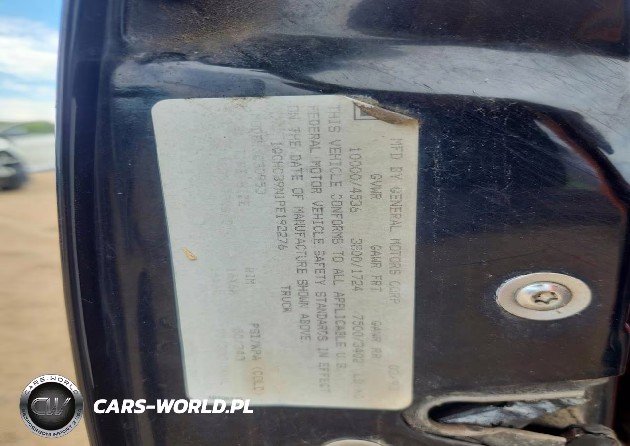 1993 Chevrolet Gmt-400 C3500 VIN:1GCHC39N1PE192276 - 12