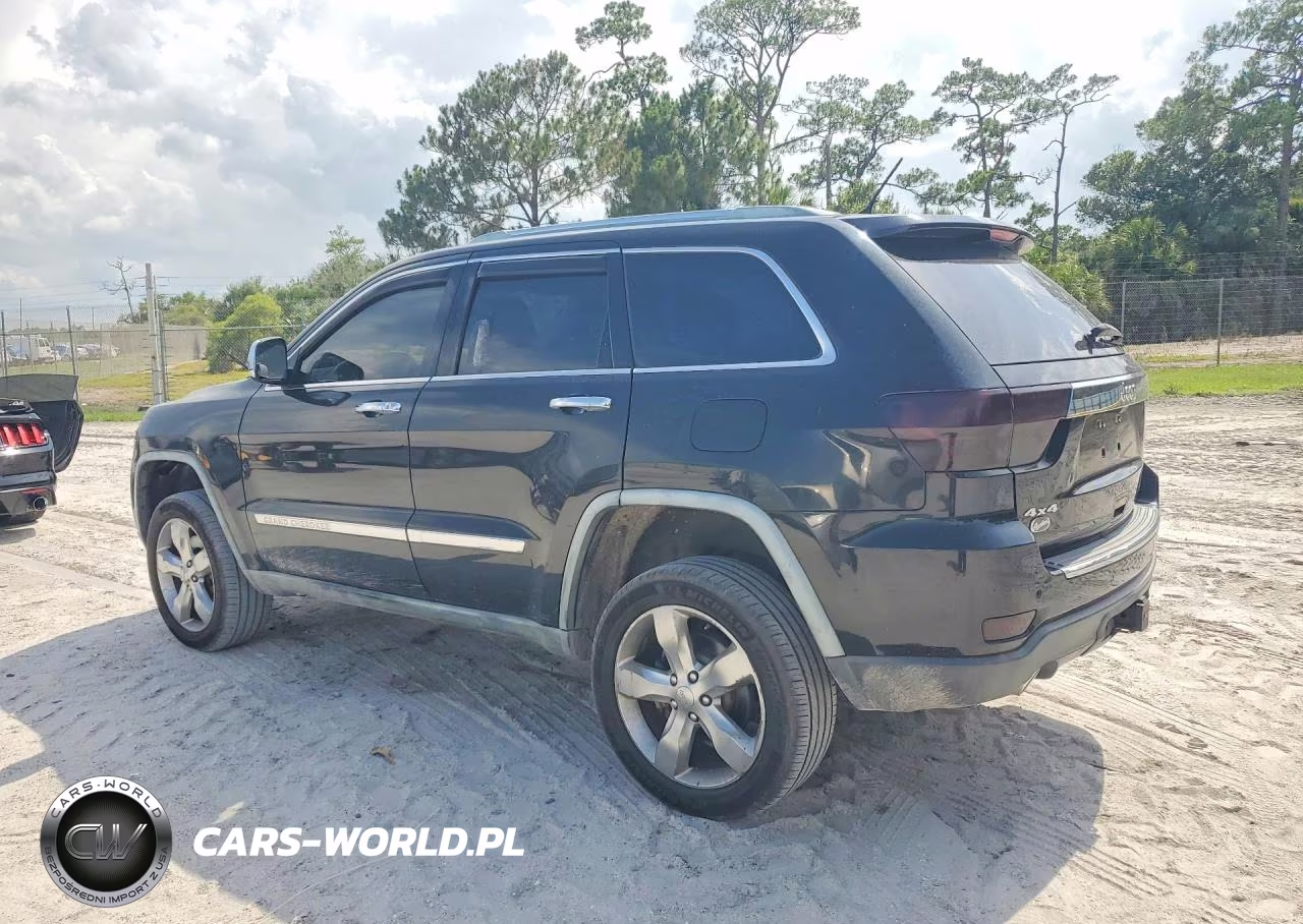 2012 Jeep Grand Cherokee Overland VIN:1C4RJFCT8CC182157 - 2