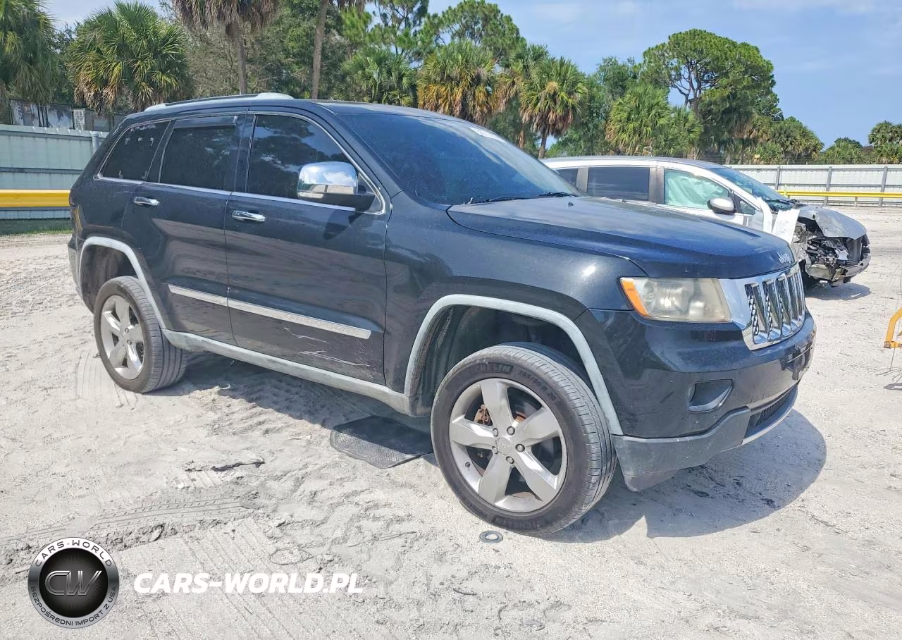 2012 Jeep Grand Cherokee Overland VIN:1C4RJFCT8CC182157 - 4