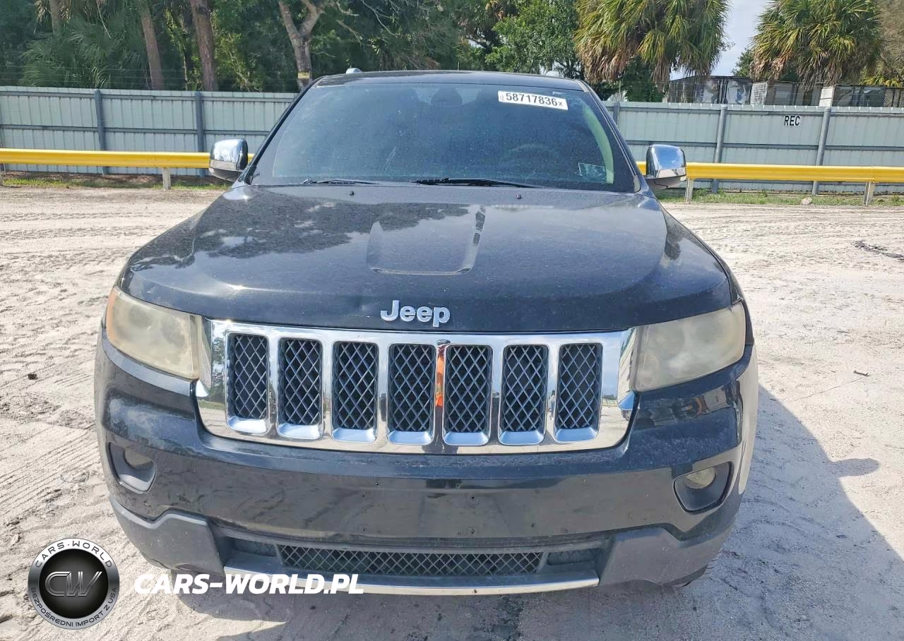 2012 Jeep Grand Cherokee Overland VIN:1C4RJFCT8CC182157 - 5