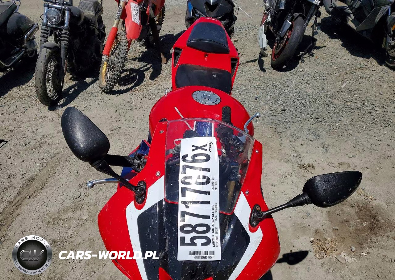 2021 Honda Cbr600 Rr VIN:JH2PC40H8MK700062 - 5