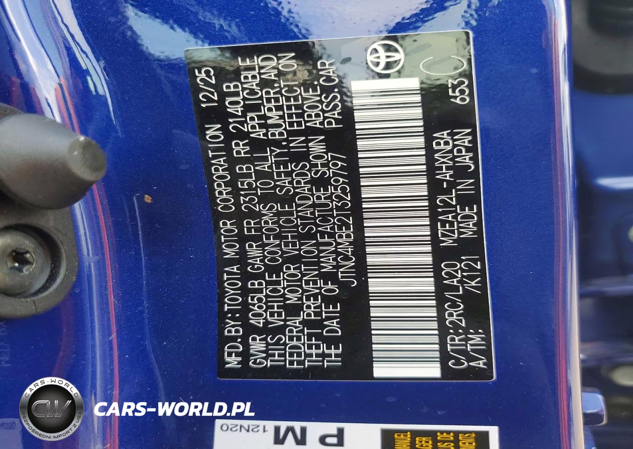 2026 Toyota Corolla Xse VIN:JTNC4MBE2T3259797 - 13
