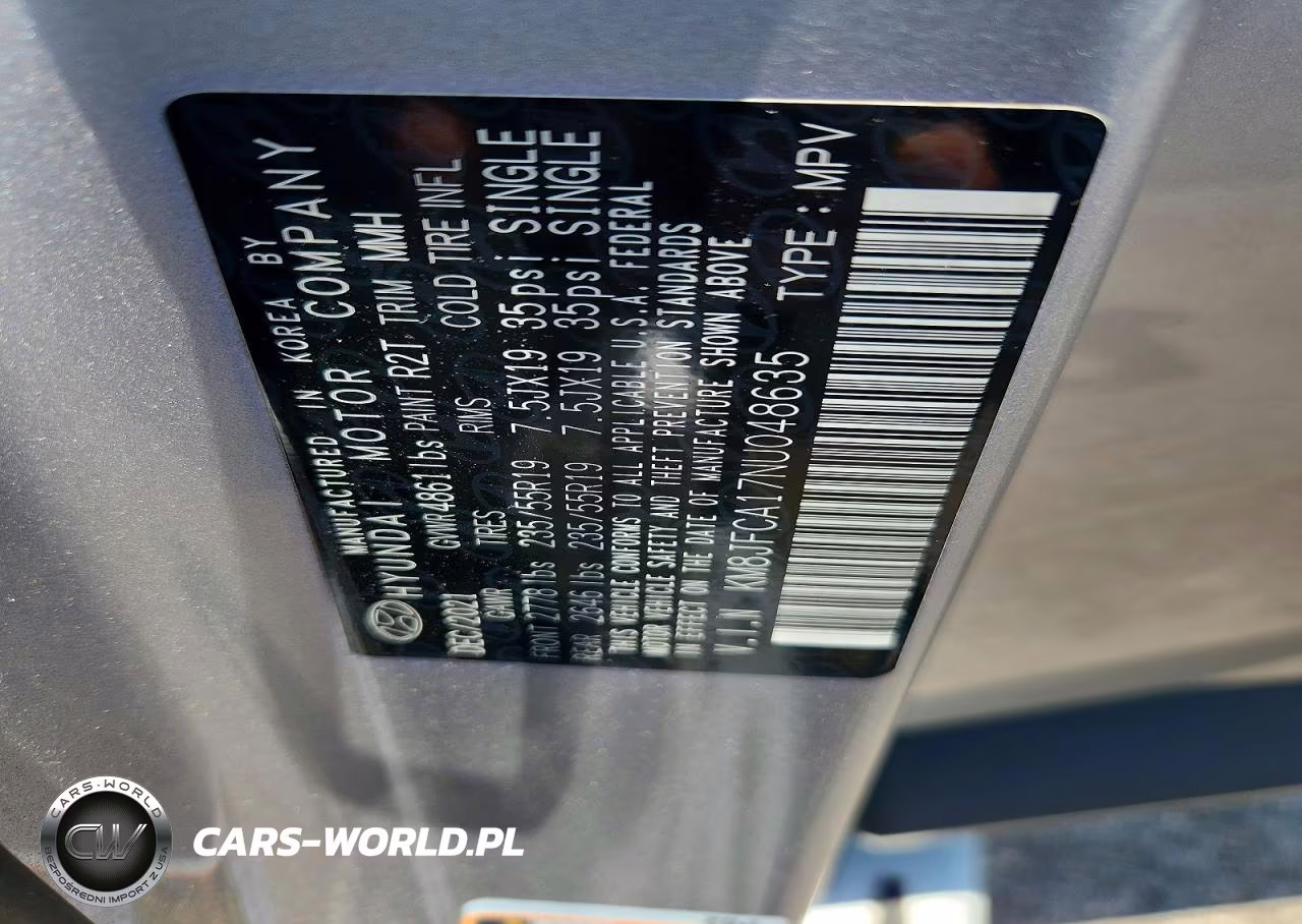 2022 Hyundai Tucson Sel Convenience VIN:KM8JFCA17NU048635 - 14