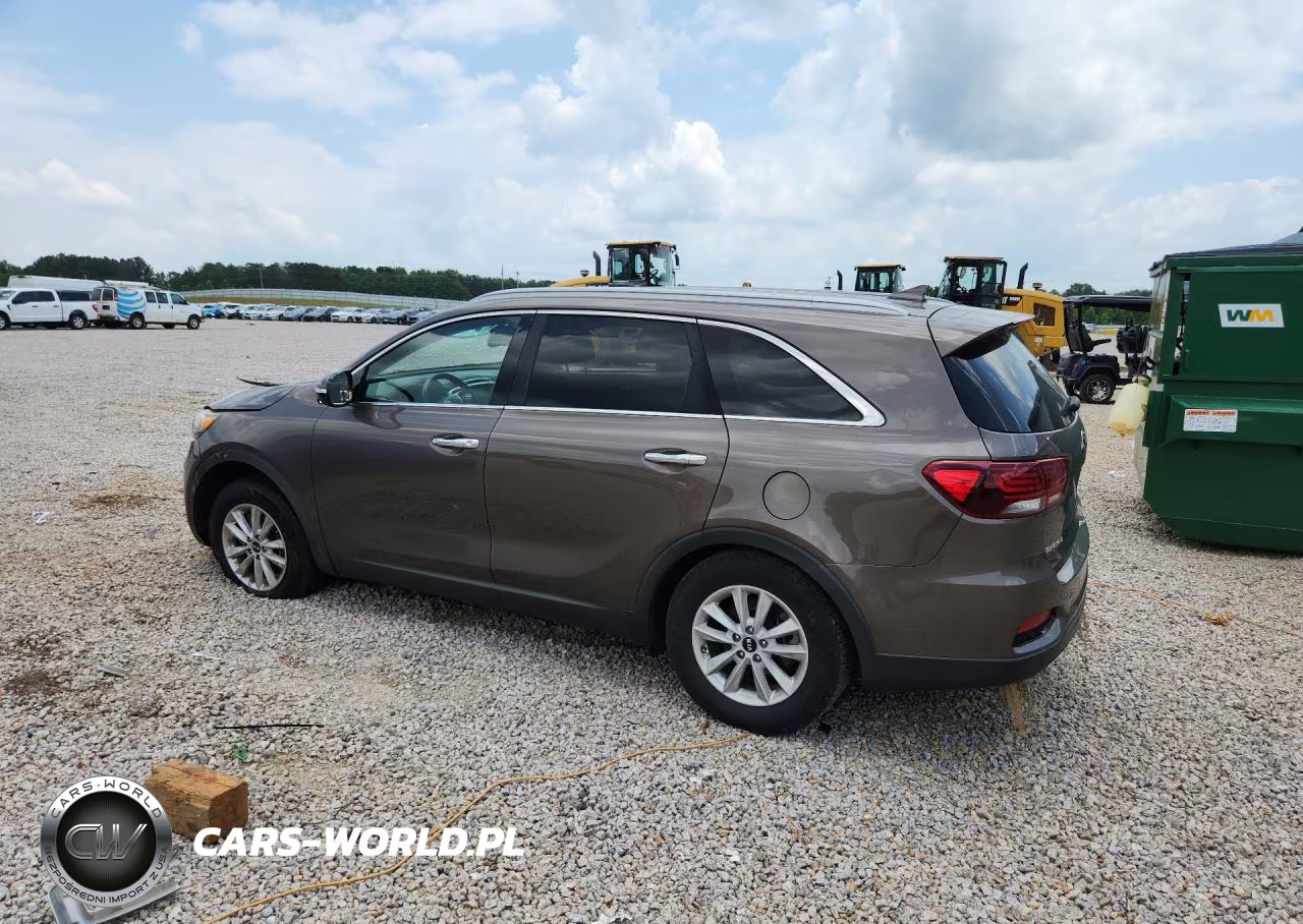 2019 Kia Sorento Lx VIN:5XYPG4A34KG438317 - 2