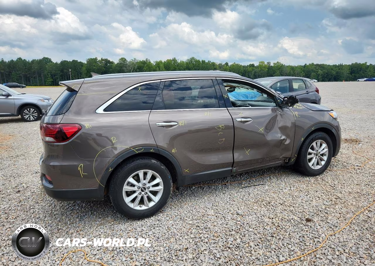 2019 Kia Sorento Lx VIN:5XYPG4A34KG438317 - 3