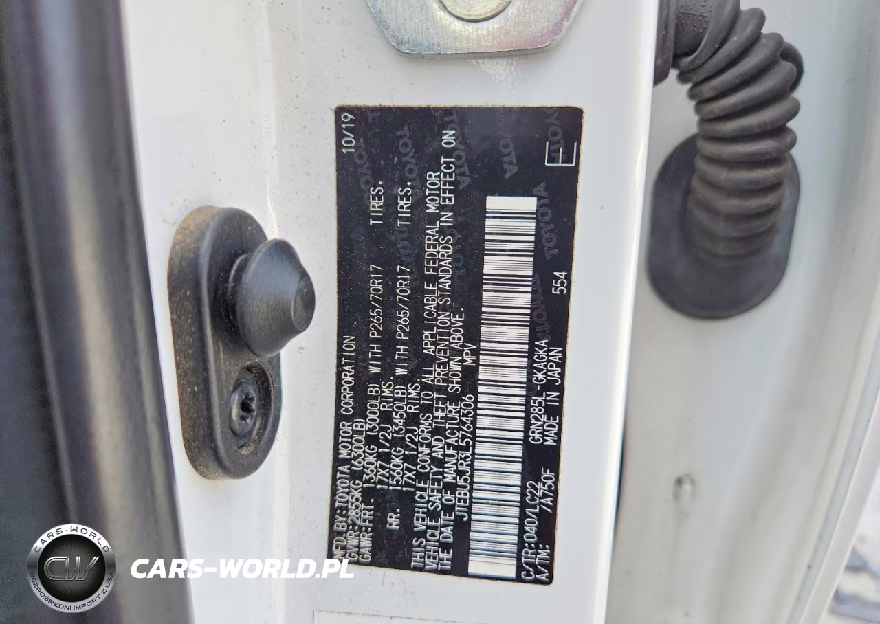 2020 Toyota 4Runner Trd Off-Road Premium VIN:JTEBU5JR3L5764306 - 12