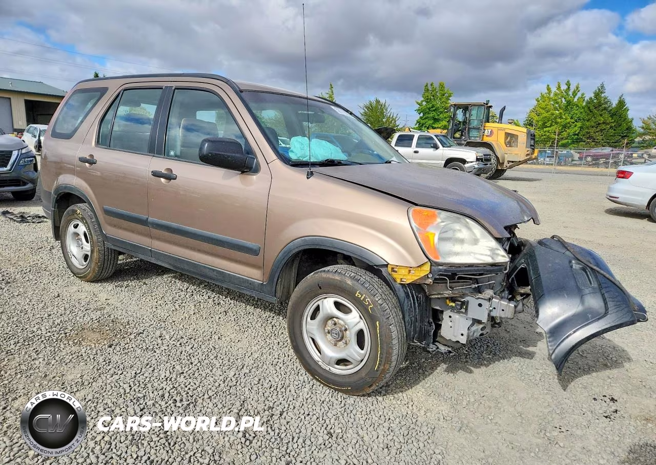 2004 Honda Cr-V Lx VIN:JHLRD78404C017593 - 4
