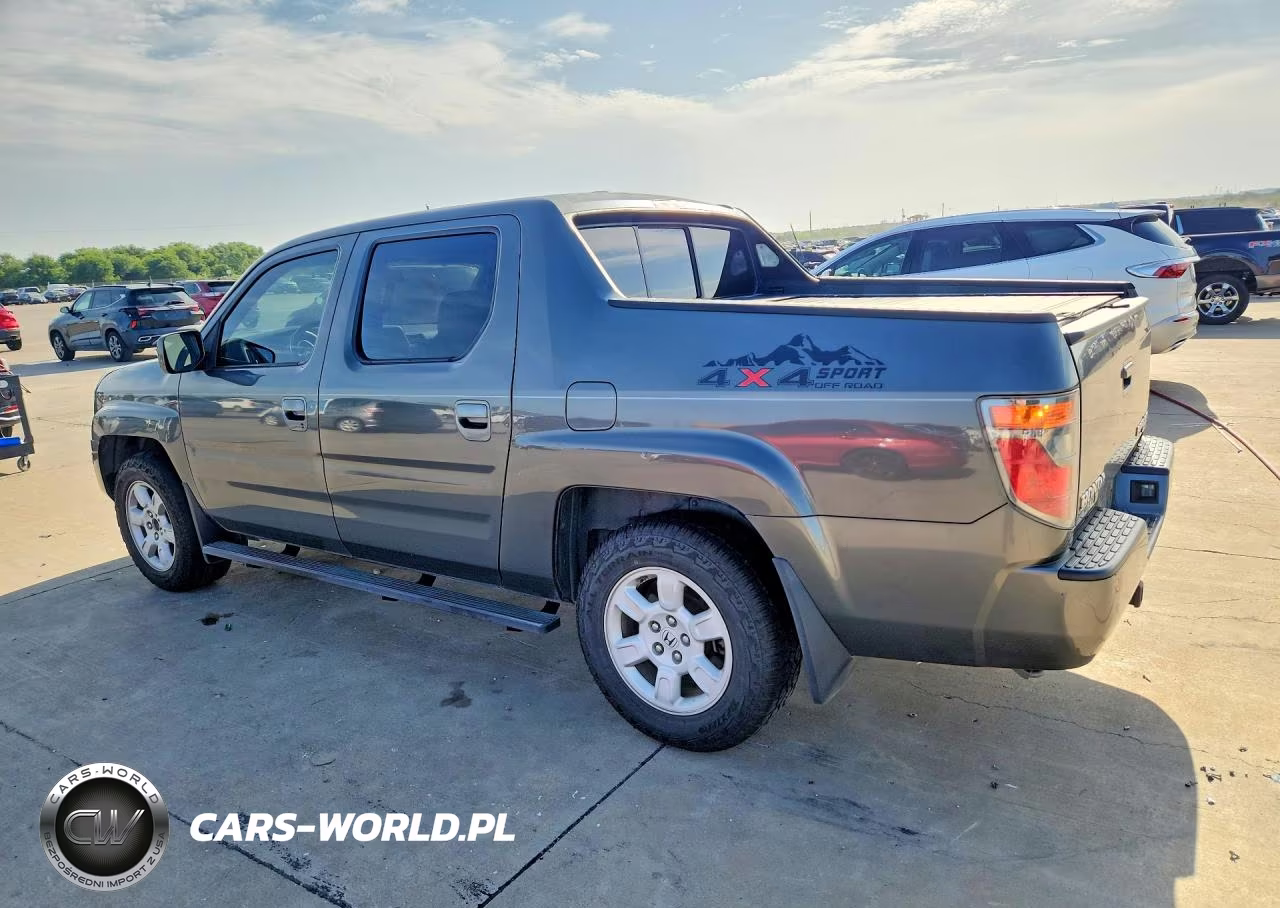 2007 Honda Ridgeline Rtl VIN:2HJYK16537H510382 - 2