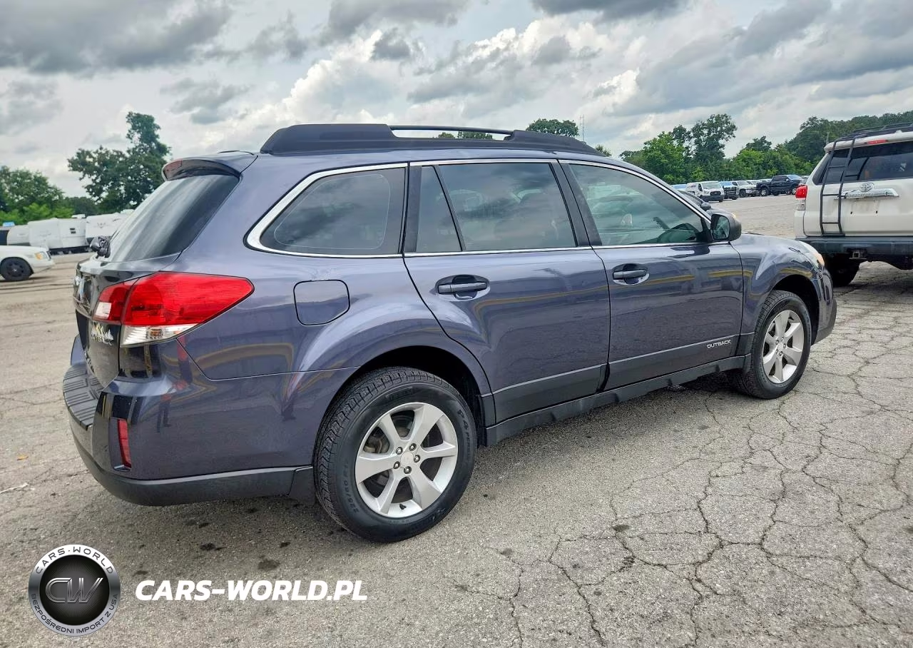 2014 Subaru Outback 2.5I VIN:4S4BRCAC1E3319885 - 3