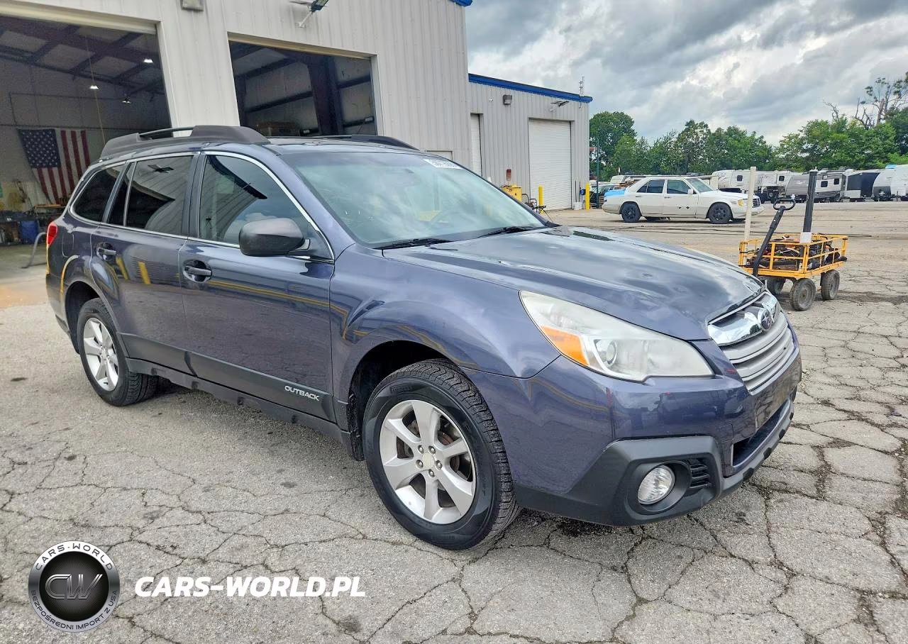 2014 Subaru Outback 2.5I VIN:4S4BRCAC1E3319885 - 4