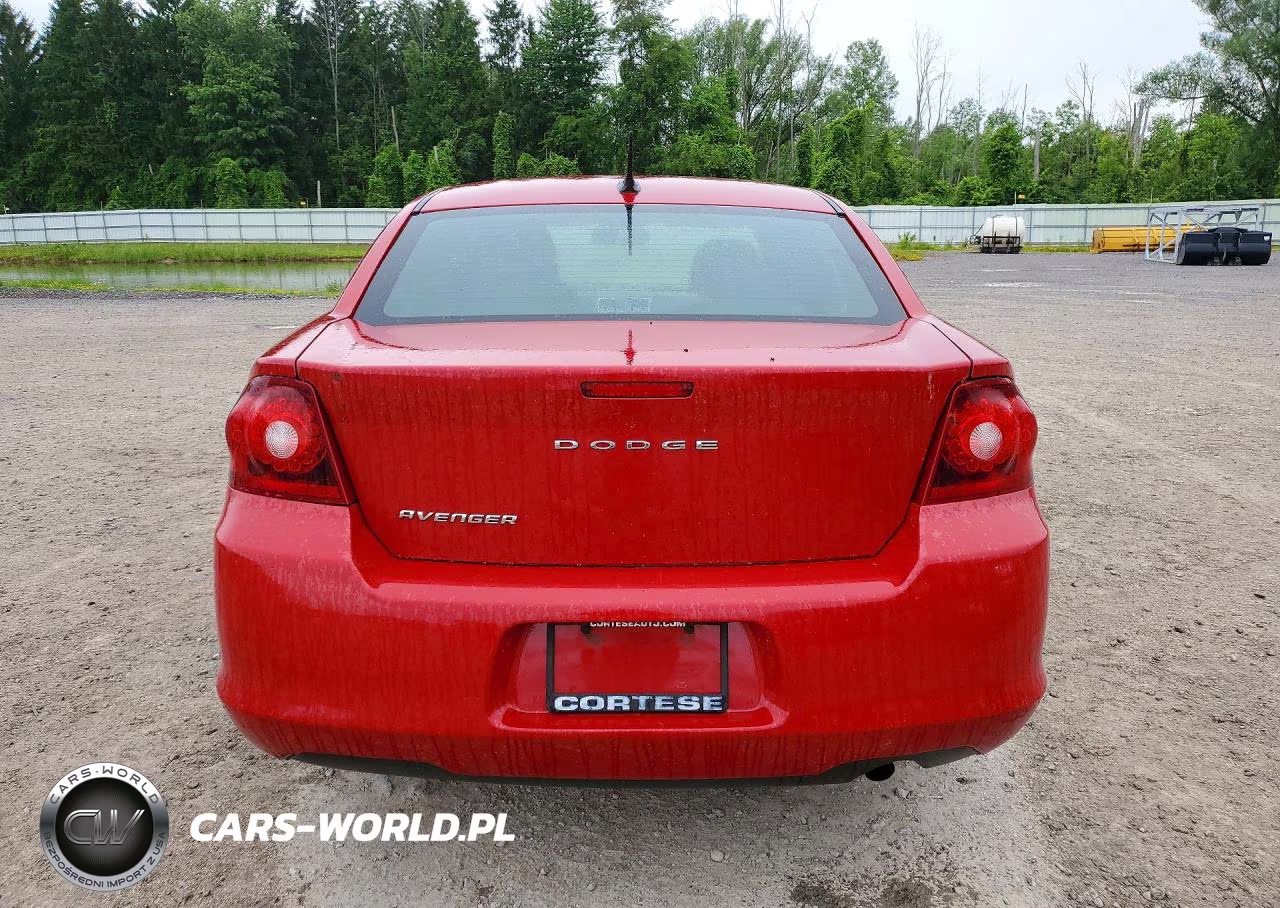 2012 Dodge Avenger Sxt VIN:1C3CDZCB9CN129711 - 6