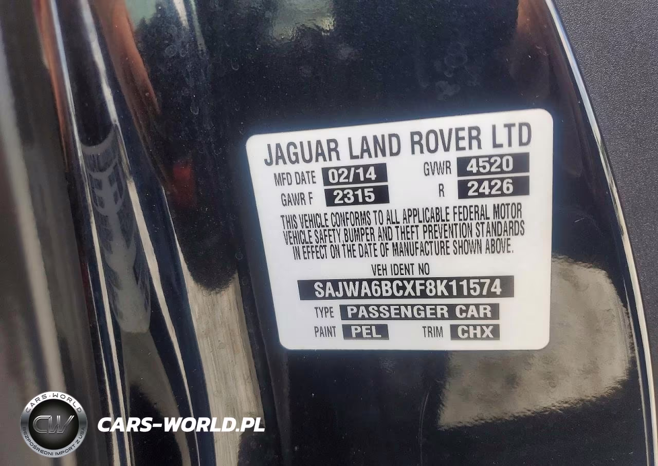 2015 Jaguar F-Type S VIN:SAJWA6BCXF8K11574 - 12