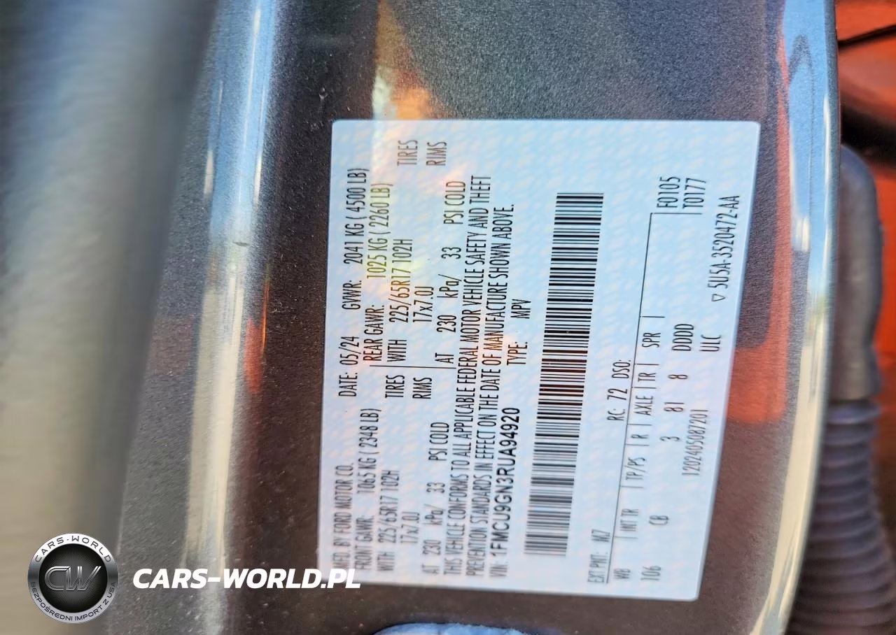 2024 Ford Escape Active VIN:1FMCU9GN3RUA94920 - 14