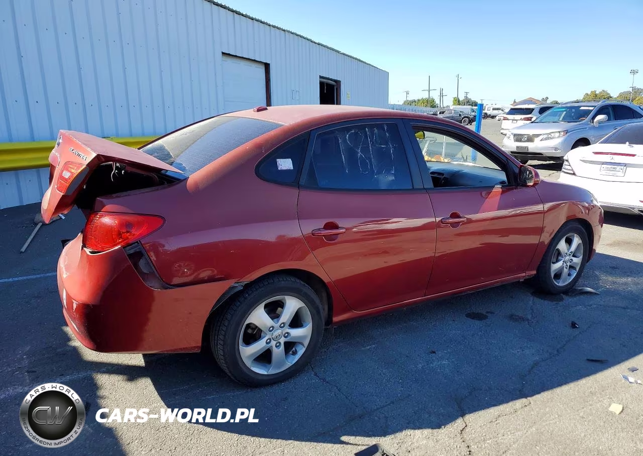 2008 Hyundai Elantra Gls VIN:KMHDU46D98U305844 - 3