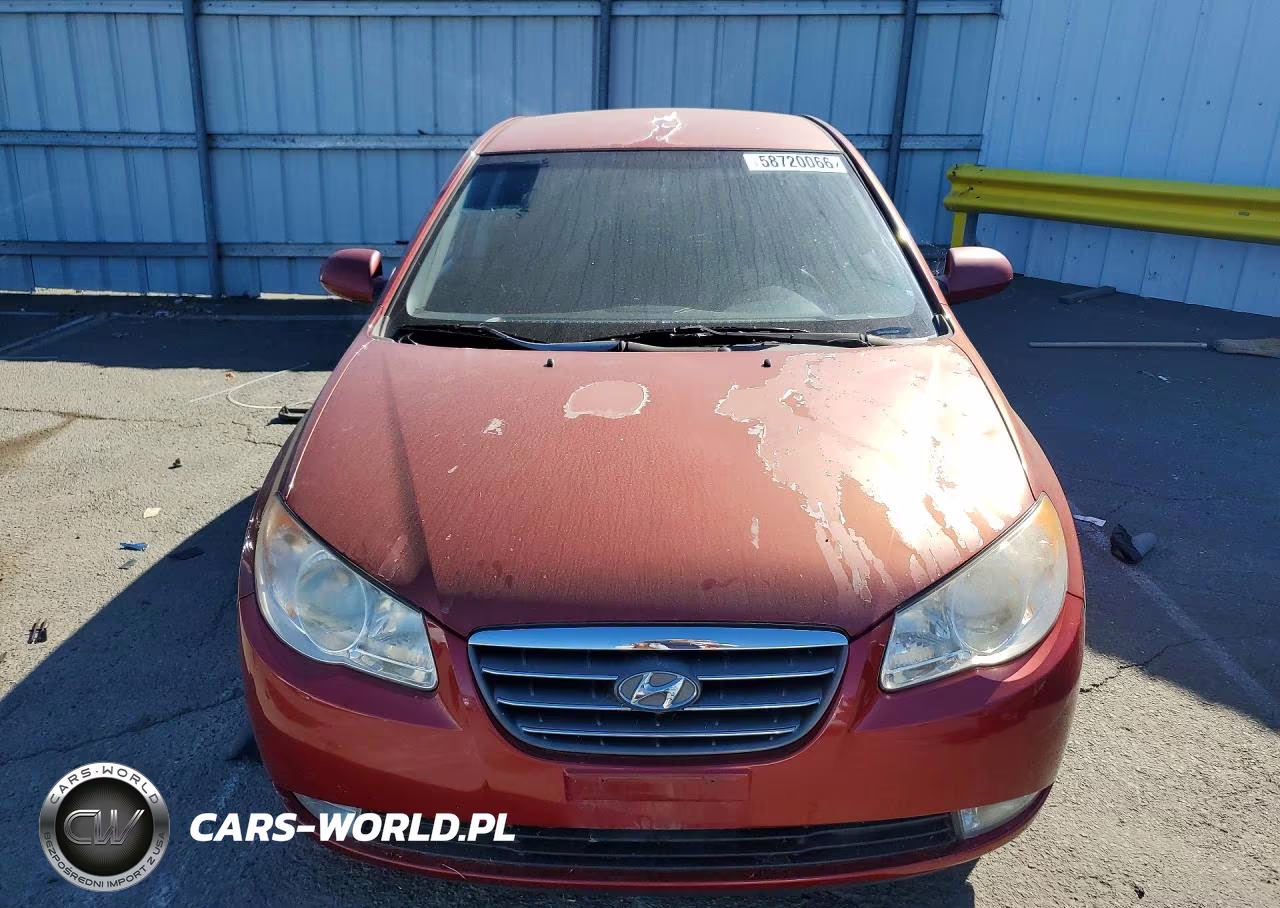 2008 Hyundai Elantra Gls VIN:KMHDU46D98U305844 - 5