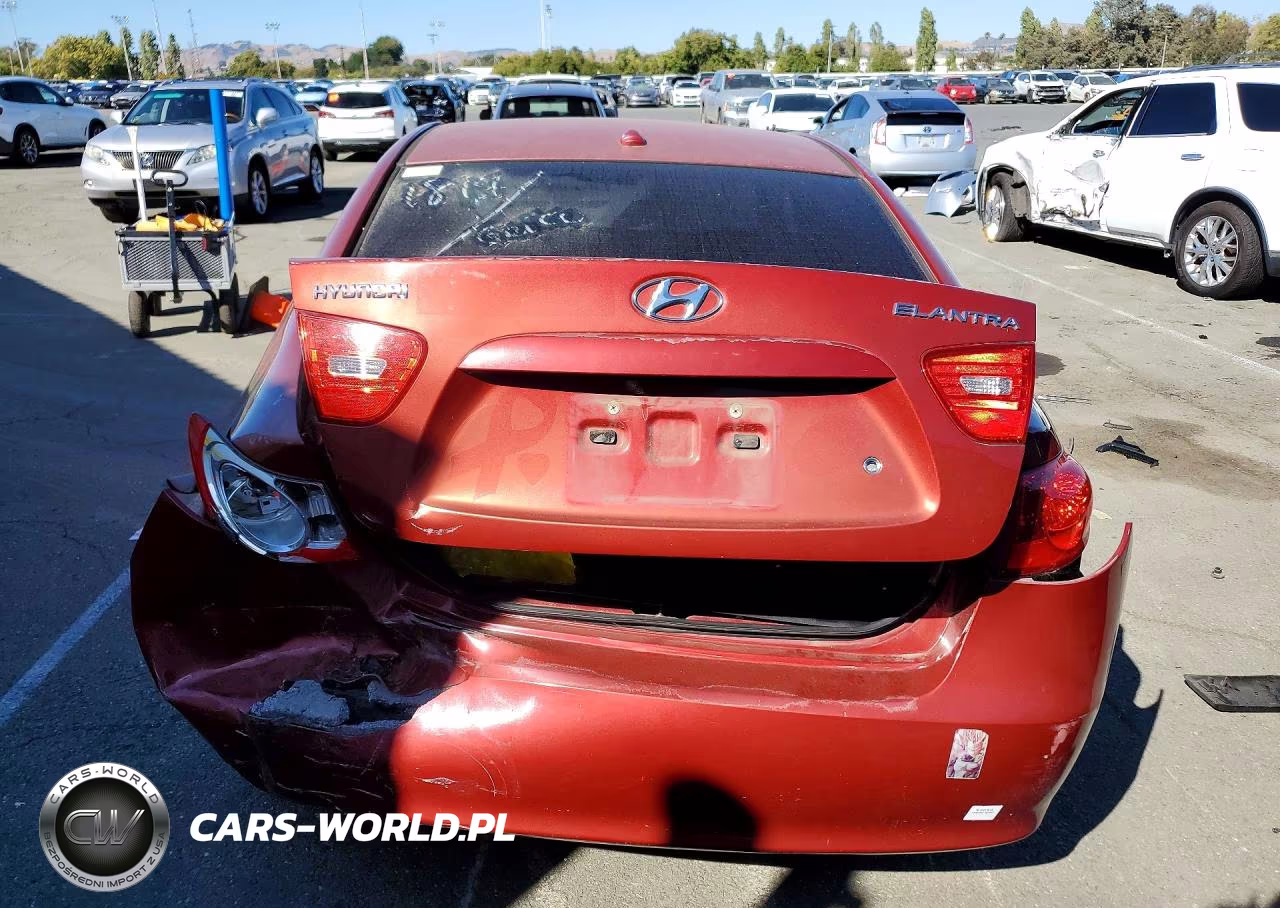 2008 Hyundai Elantra Gls VIN:KMHDU46D98U305844 - 6