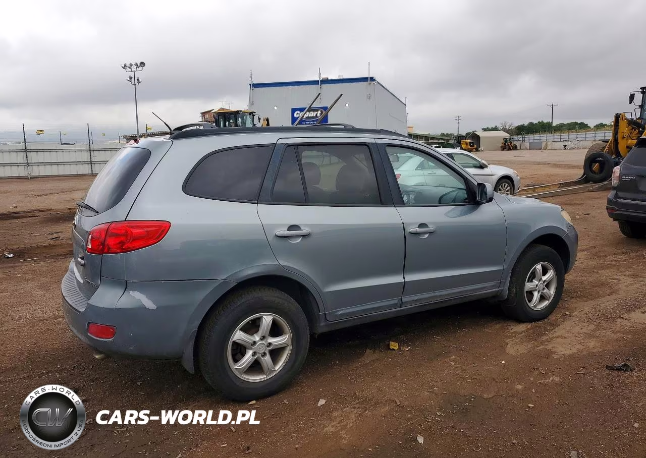 2008 Hyundai Santa Fe Gls VIN:5NMSG73DX8H201184 - 3