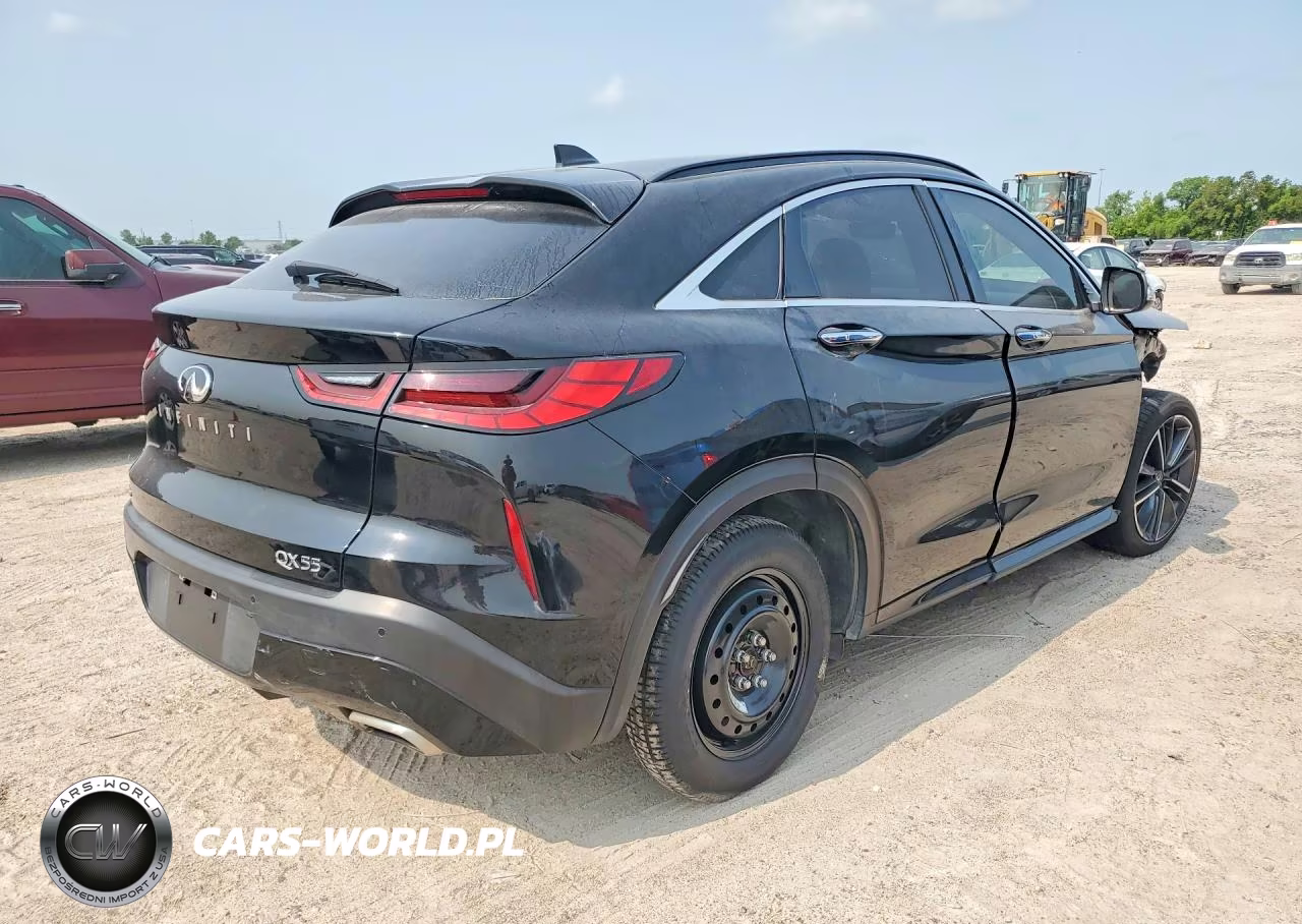 2024 Infiniti Qx55 Luxe VIN:3PCAJ5JR0RF107561 - 3
