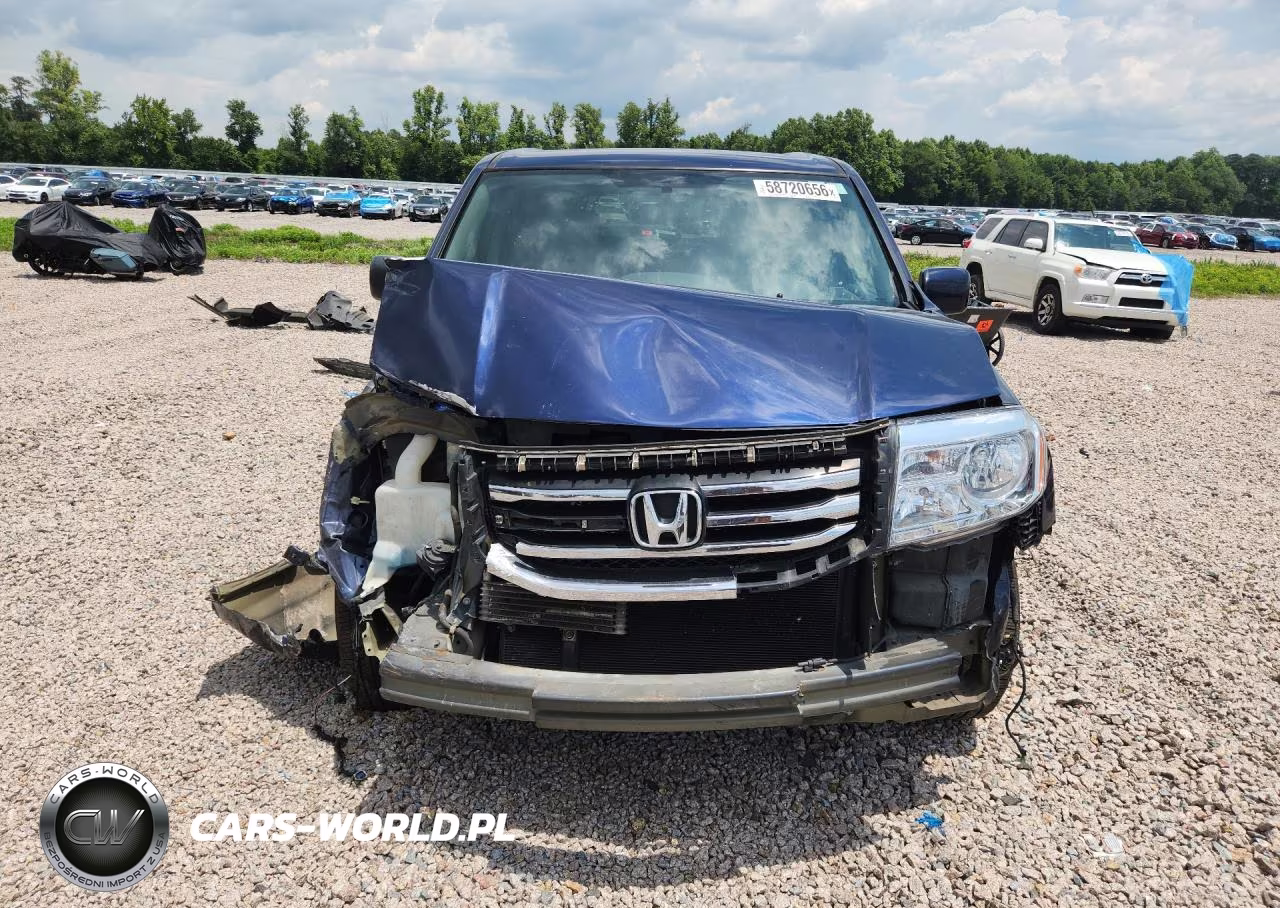 2013 Honda Pilot Exl VIN:5FNYF4H5XDB086160 - 5