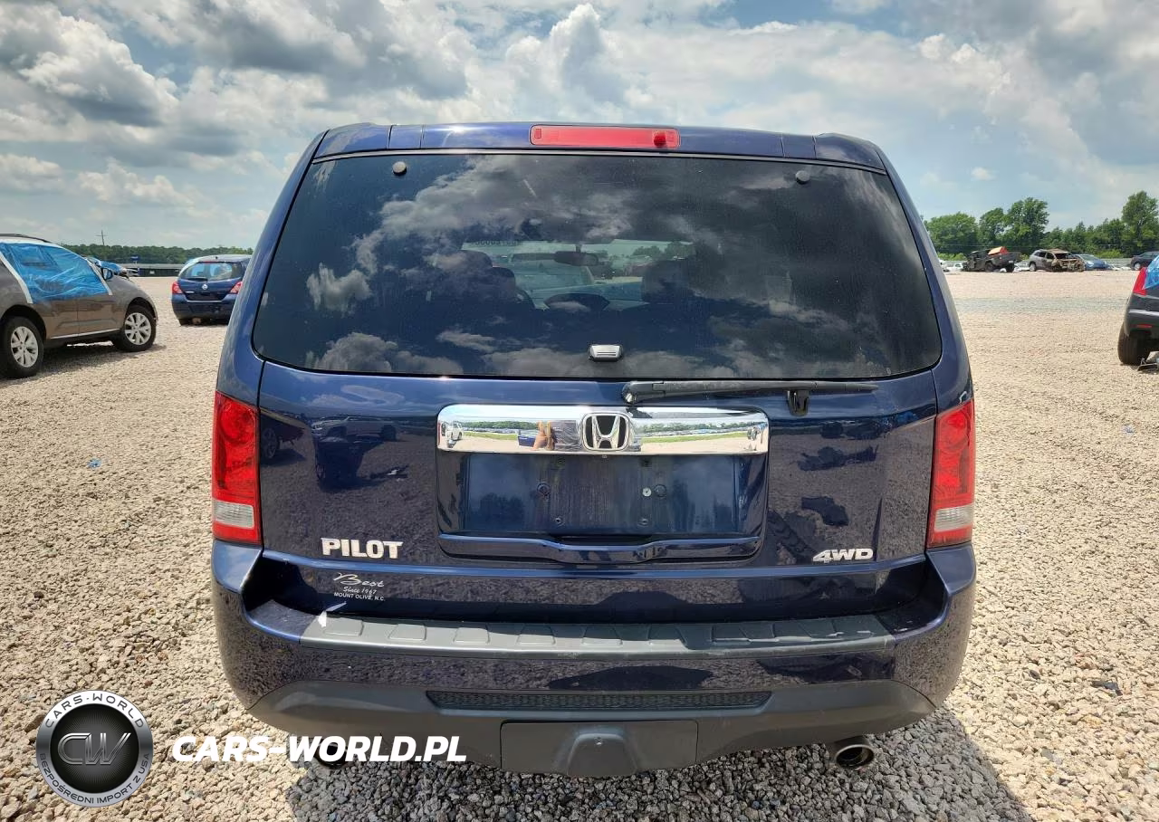 2013 Honda Pilot Exl VIN:5FNYF4H5XDB086160 - 6