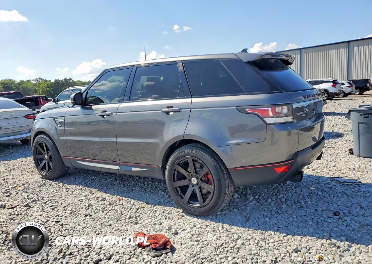 2016 Land Rover Range Rover Sport Hse VIN:SALWR2KF7GA643780 - 2