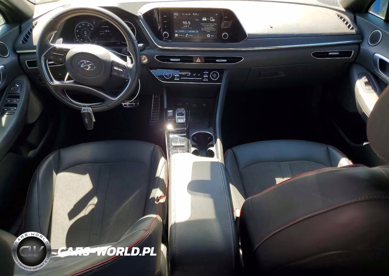 2020 Hyundai Sonata Sel Plus VIN:5NPEJ4J27LH024507 - 8