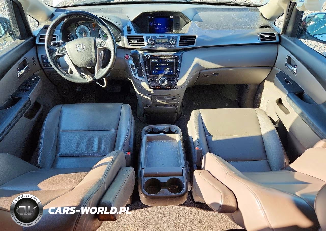 2014 Honda Odyssey Touring VIN:5FNRL5H98EB070157 - 8
