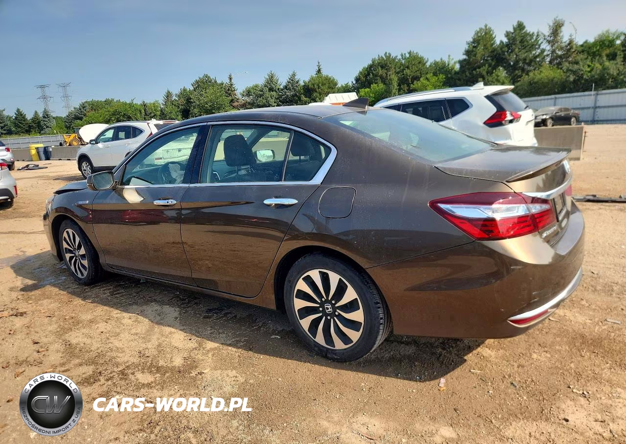 2017 Honda Accord Hybrid VIN:JHMCR6F35HC007218 - 2