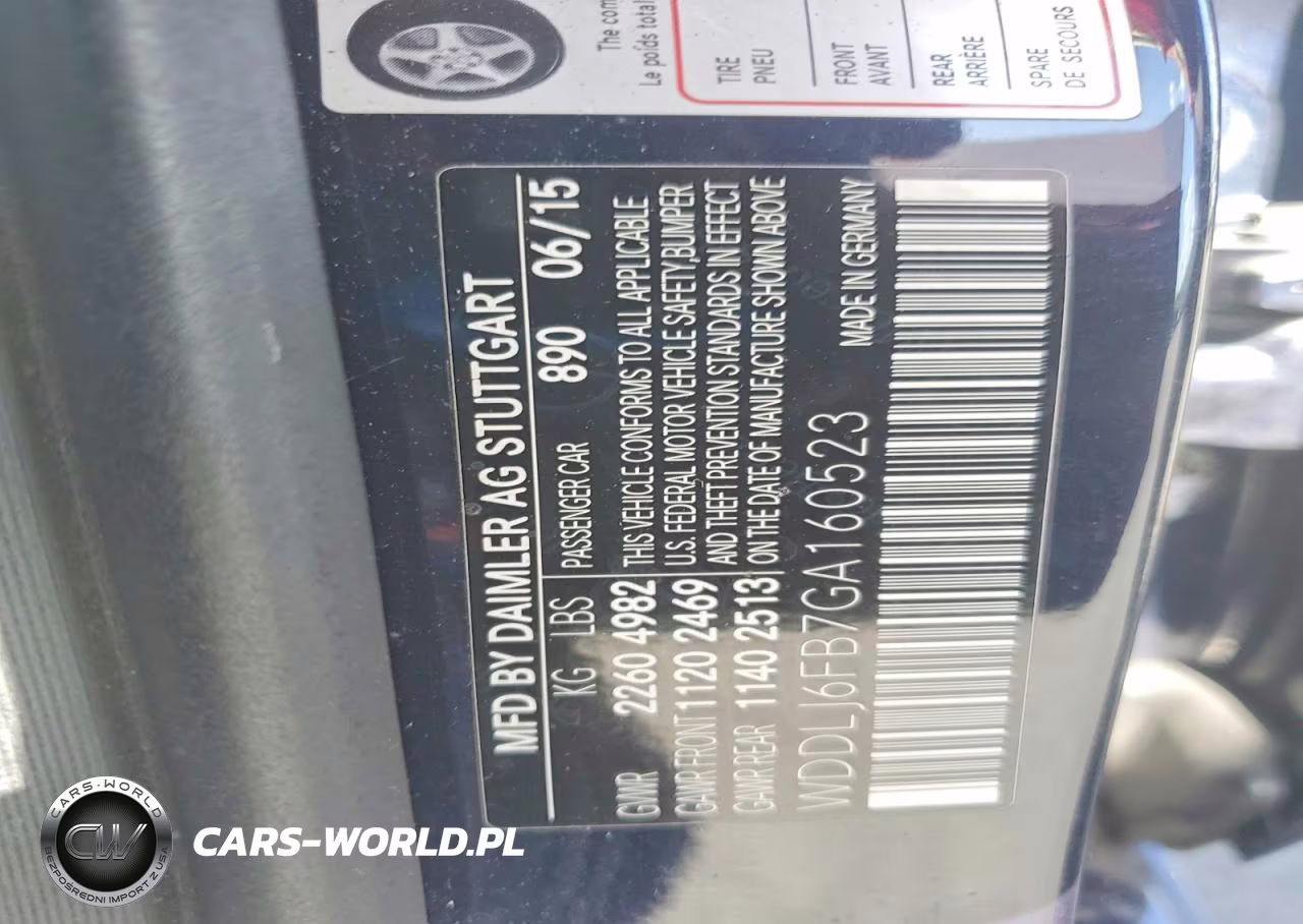 2016 Mercedes-Benz Cls 400 VIN:WDDLJ6FB7GA160523 - 12