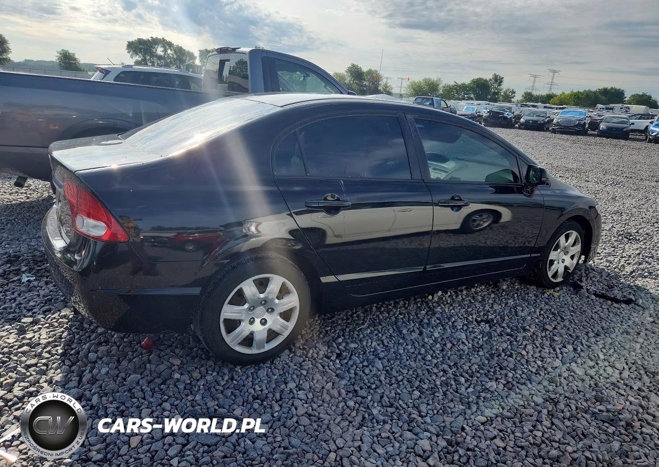 2010 Honda Civic Lx VIN:2HGFA1F52AH519856 - 3