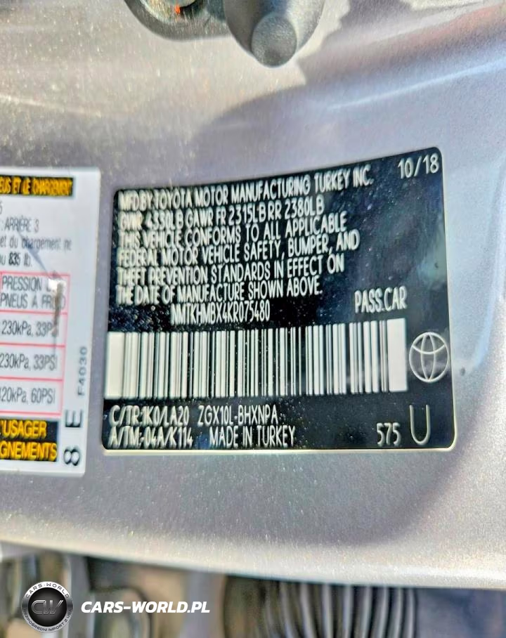 2019 Toyota C-Hr Limited VIN:NMTKHMBX4KR075480 - 12