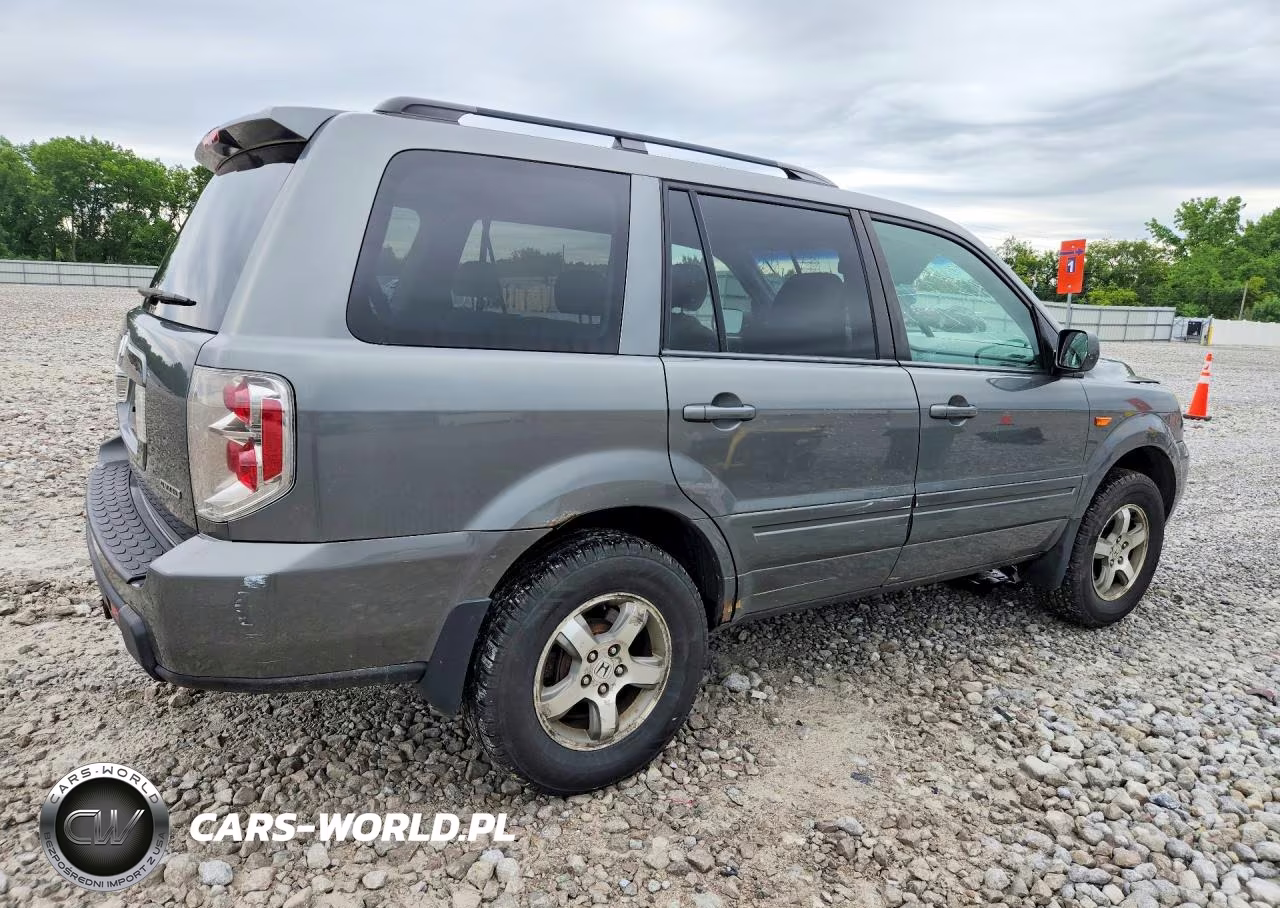 2007 Honda Pilot Ex VIN:5FNYF18487B007157 - 3