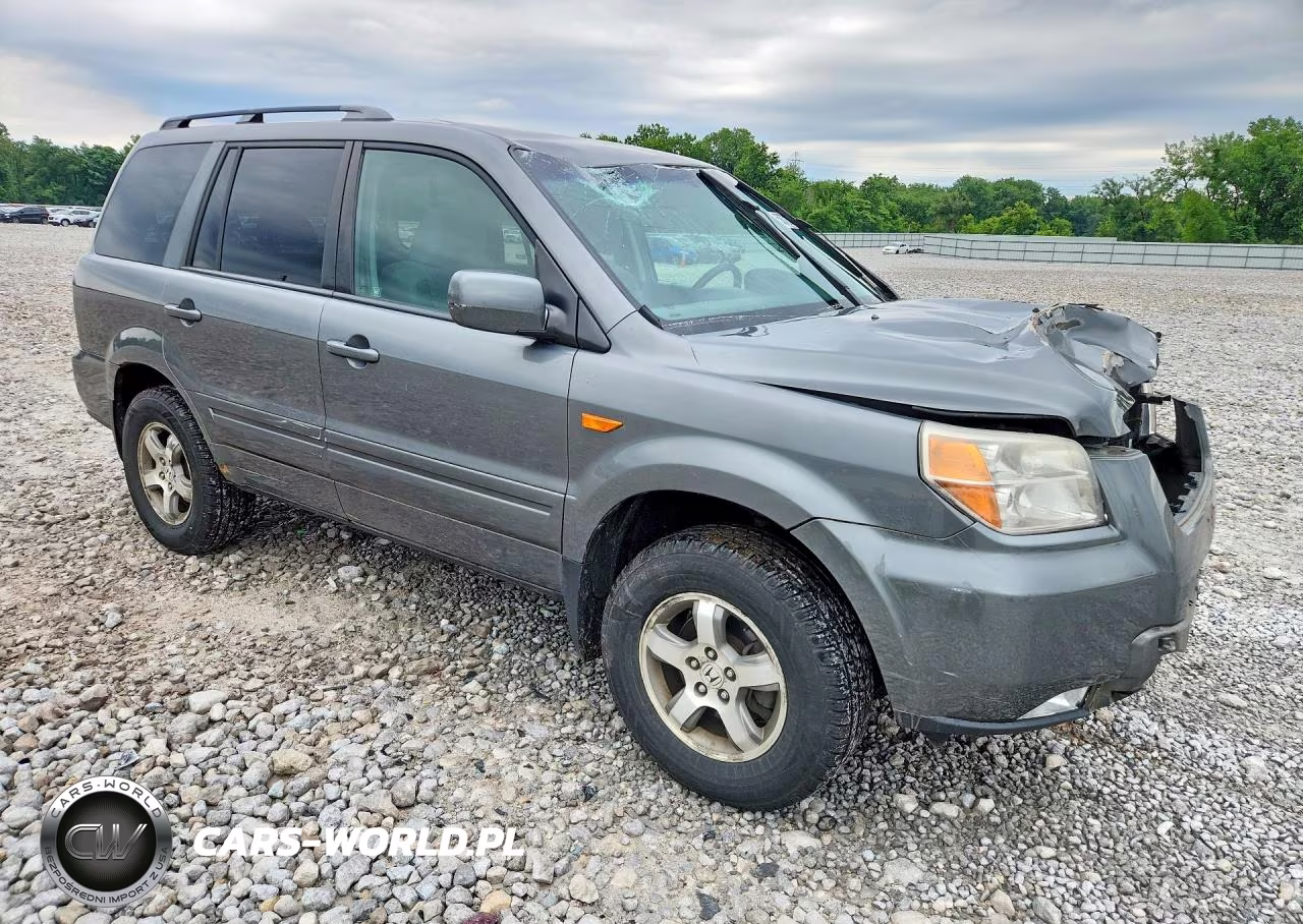 2007 Honda Pilot Ex VIN:5FNYF18487B007157 - 4