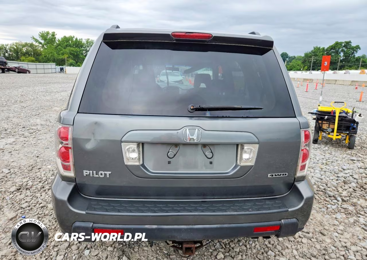 2007 Honda Pilot Ex VIN:5FNYF18487B007157 - 6