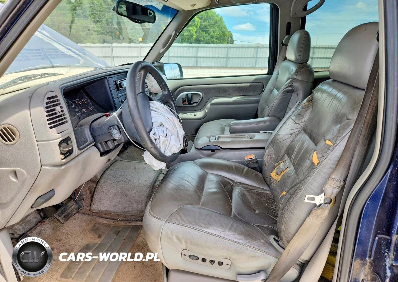 1999 GMC Suburban K1500 VIN:1GKFK16R4XJ802673 - 7