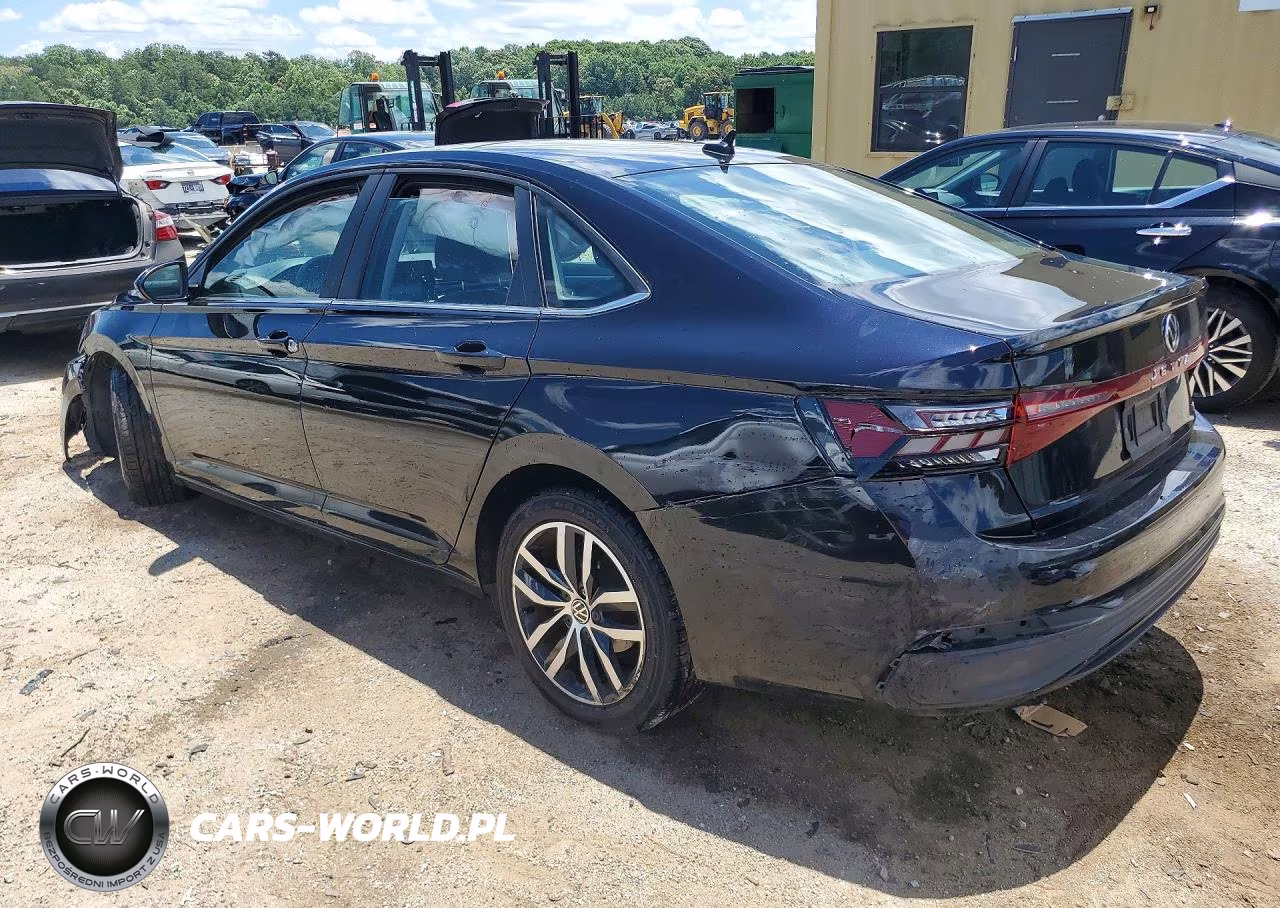 2025 Volkswagen Jetta Se VIN:3VW7X7BU1SM014666 - 2