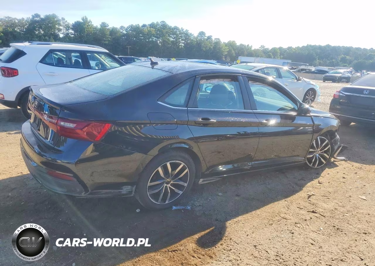2025 Volkswagen Jetta Se VIN:3VW7X7BU1SM014666 - 3
