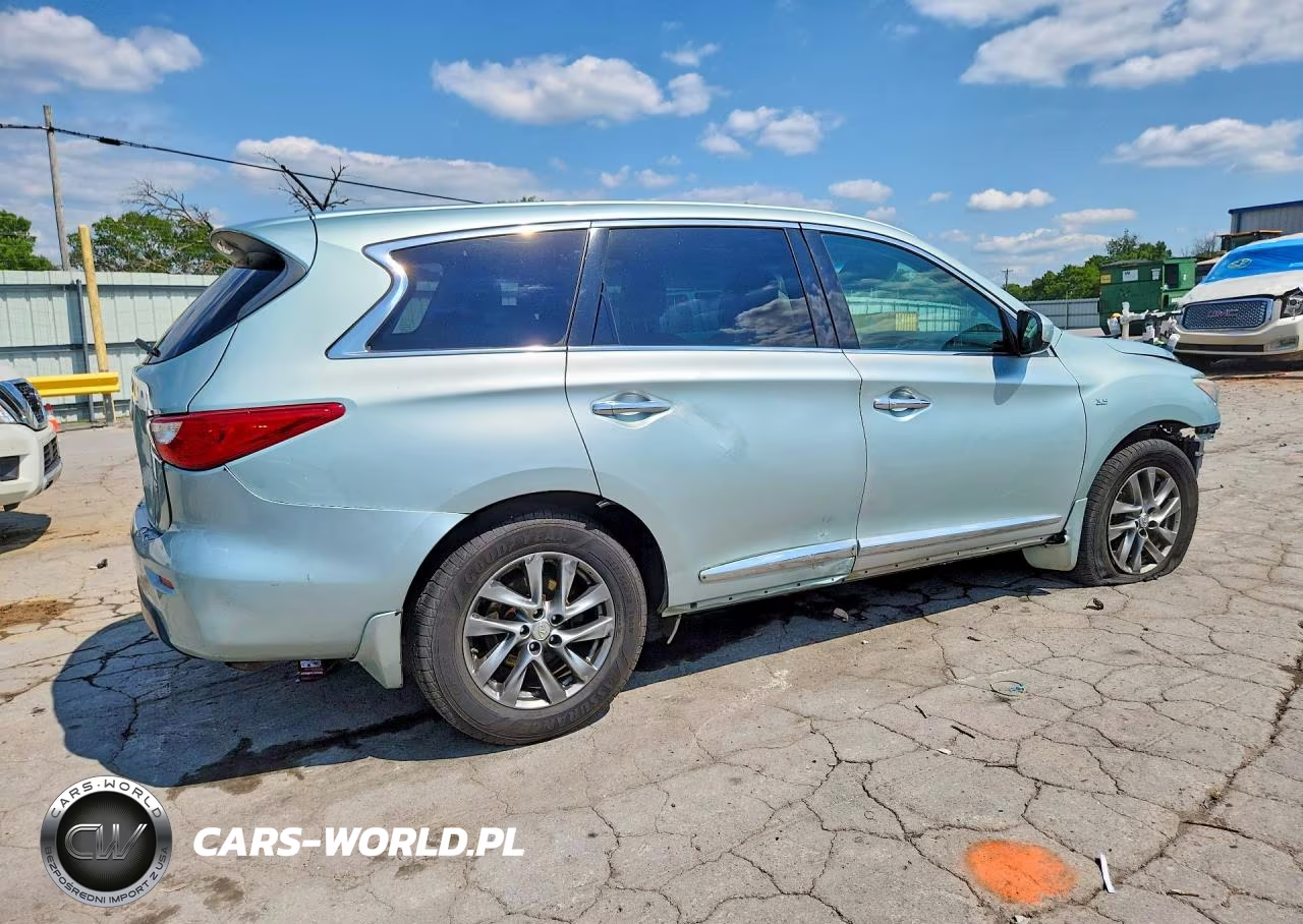2014 Infiniti Qx60 Base VIN:5N1AL0MM1EC526941 - 3