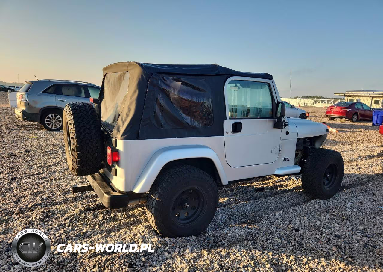 2005 Jeep Wrangler X VIN:1J4FA39S25P378858 - 3