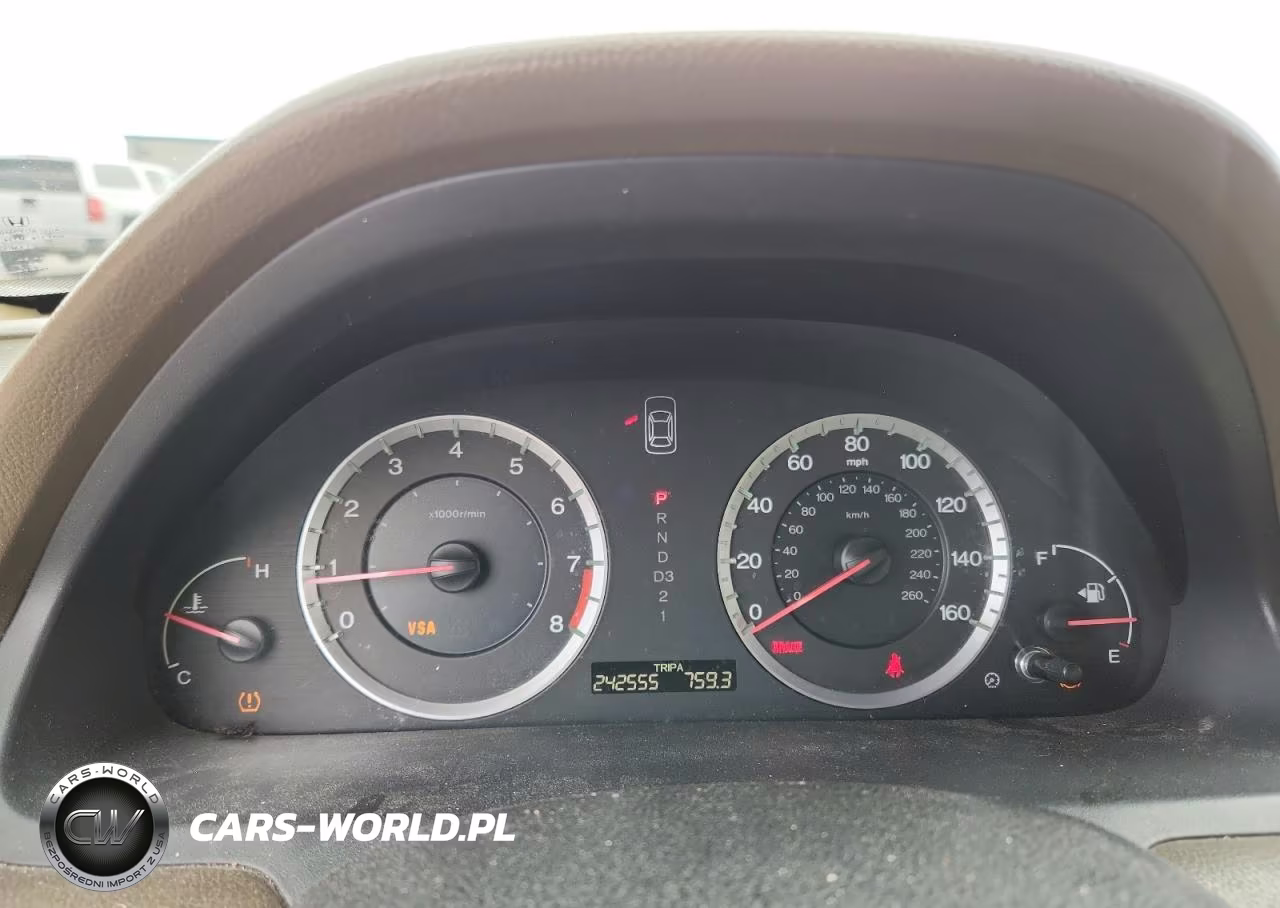 2008 Honda Accord Exl VIN:1HGCP26898A111624 - 9
